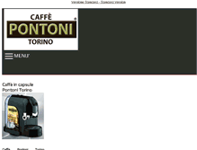 Tablet Screenshot of caffepontoni.com